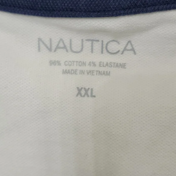 Nautica NEW size XXL sleeveless tank with collar for golf, cruise, summer - Picture 2 of 4
